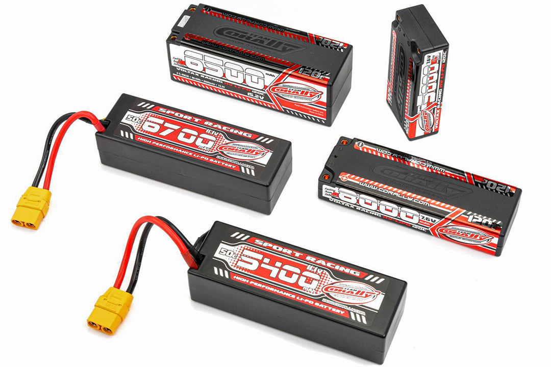 Team Corally Lipo Batterien
